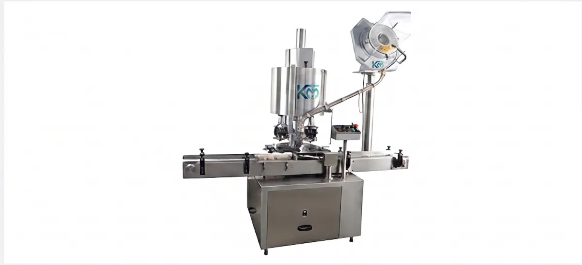 Automatic Multi Head Bottle ROPP & Screw Cap Sealing Machine manufacturer — Kailash Machine Tools Ahmedabad